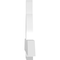 Ekena Millwork Ericson Architectural Grade PVC Gable Bracket, 96"W x 16"H x 2"D x 4"F, 4/12 Pitch GBP096X16X0204ERI00 - alternate 4